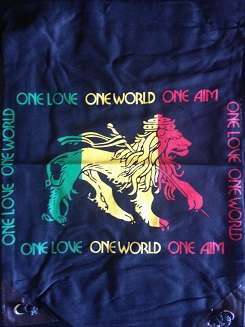 RASTA !! ONE LOVE BACK SACK